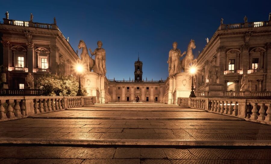 Rome: City Golf Cart at Night Tour - Pincio Promenade and Piazza del Popolo: Built-In Night Views