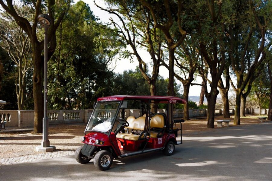 Rome: City Golf Cart at Night Tour - Castel Sant’Angelo and the Aventine Keyhole: Two Photo Stops With Story