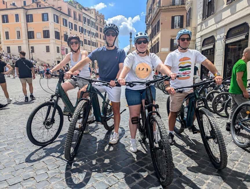 Rome: City Highlights Electric Bike Tour - Pantheon and Trevi Fountain: Two Icons, One Smooth Sequence