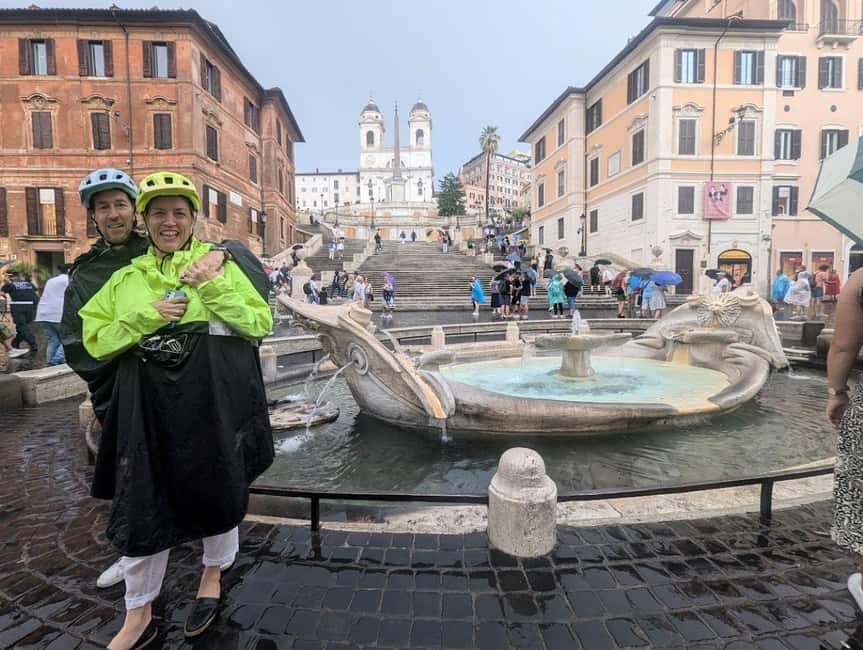 Rome: City Highlights Electric Bike Tour - Colosseum Photo Stop: Iconic, but Expect Controlled Crowds