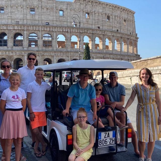 Rome: City Highlights Guided Tour by Golf Cart - Price and value: what $192.58 per person buys you (and what it doesn’t)