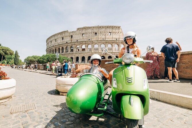 Rome City Highlights & Hidden Gems: Vespa Sidecar Guided Tour - Testaccio and the Bocca della Verità legend
