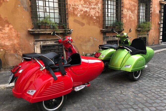 Rome City Highlights & Hidden Gems: Vespa Sidecar Guided Tour - Riding rules you should know before you book