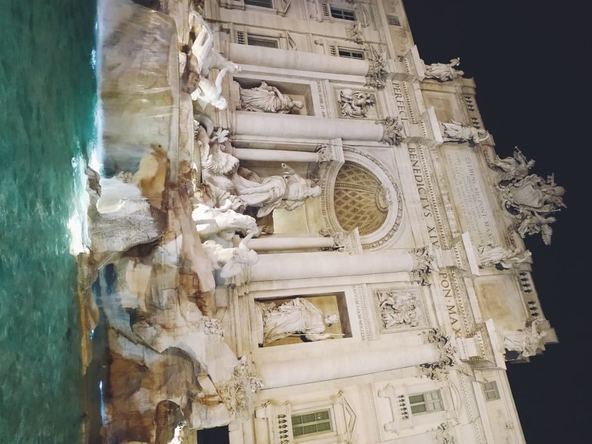 Rome: City Highlights Small Group Walking Tour by Night - Trevi Fountain after dark: when the glow beats the chaos