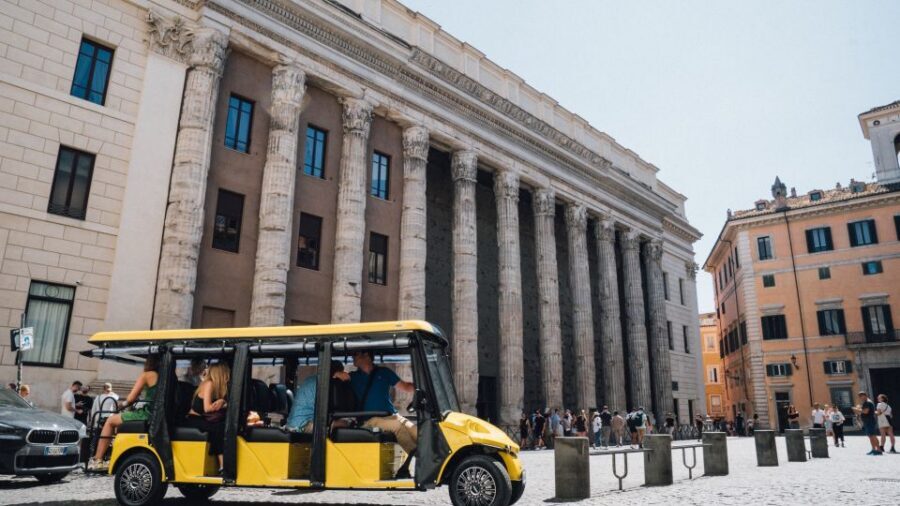 Rome: City Highlights Tour by Electric Golf Cart - Spanish Steps and Piazza del Popolo: Views Without the Shuffle