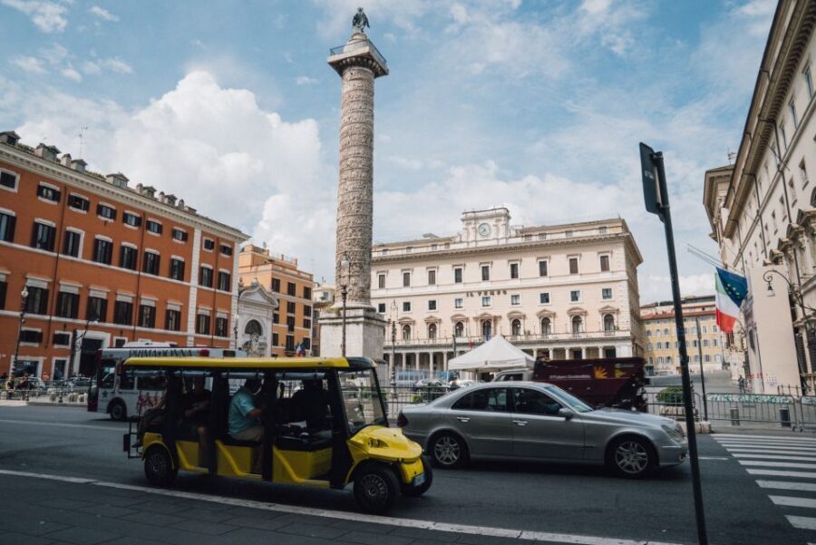 Rome: City Highlights Tour by Electric Golf Cart - Piazza Venezia to the Colosseum Finish: What You’ll Learn From the Outside