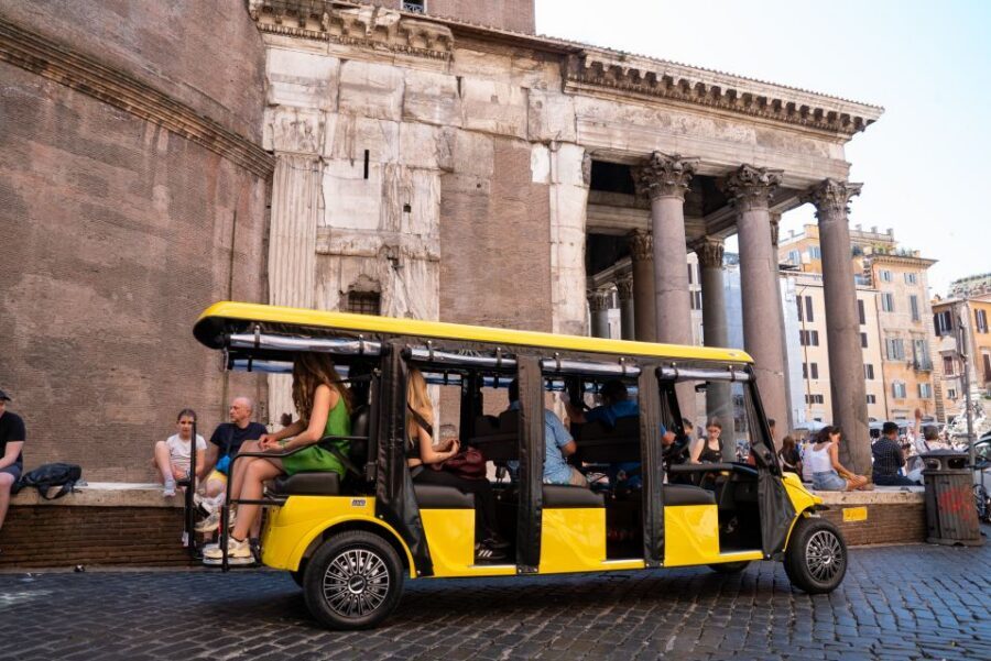 Rome: City Highlights Tour by Electric Golf Cart - Group Size, Carts, and Walking: The Practical Bits