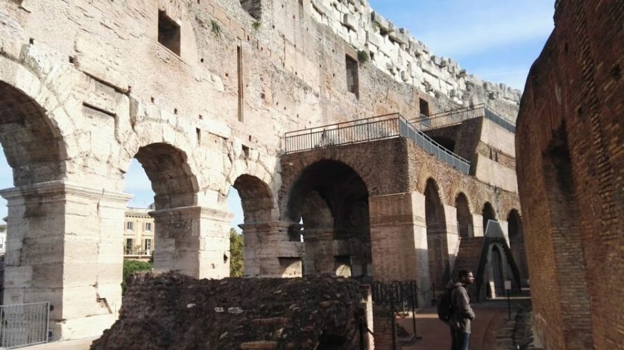 Rome: Colosseum Arena and Ancient Rome Guided Tour - Inside the Colosseum story: tiers, class, and how games ran