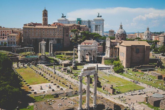 Rome: Colosseum, Arena Floor & Ancient City Group Tour - Roman Forum: The Politics Engine of Ancient Rome