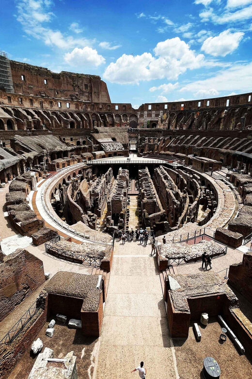 Rome: Colosseum Arena Floor and Ancient Rome Tour - Entering the Colosseum Arena Floor Through the Restricted Entrance