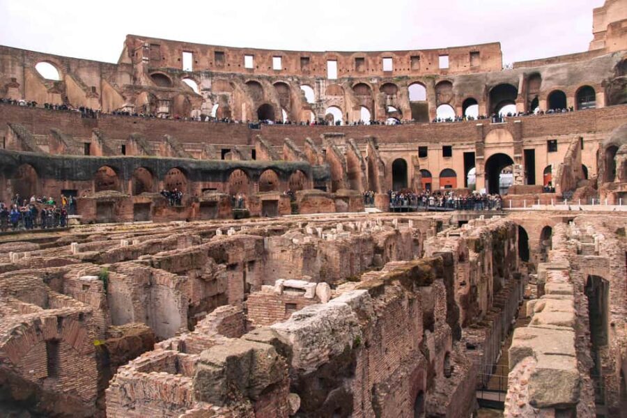 Rome: Colosseum Arena, Forum & Palatine Hill Guided Tour - Entering the Colosseum: skip the ticket line, then go straight to the action
