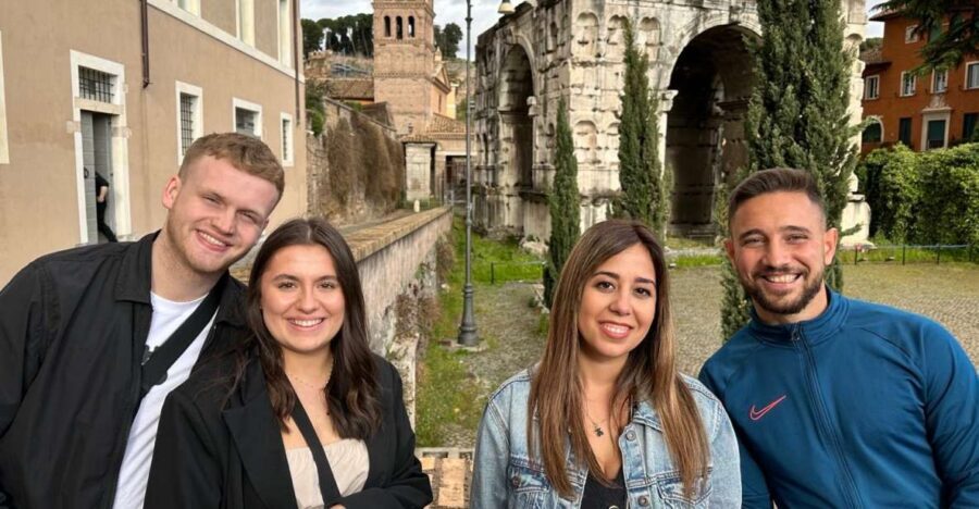 Rome: Colosseum, Circus Maximus, Forum & Ancient Rome Tour - Temple of Apollo and the Capitoline Hill climb: moving from ruins to viewpoint