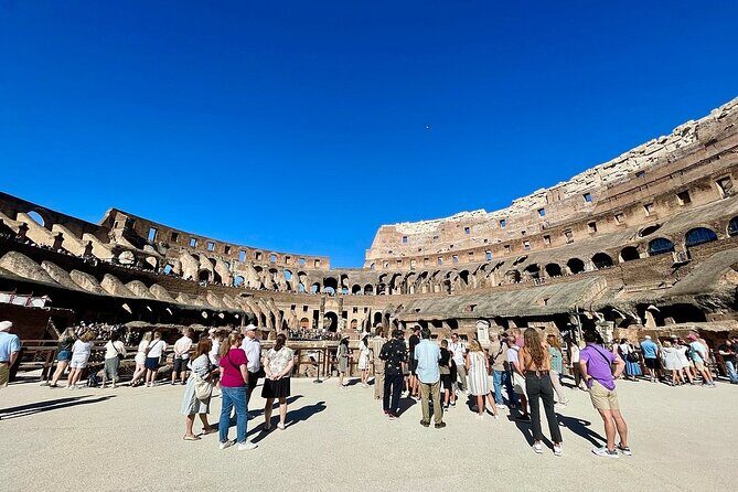 Rome: Colosseum, Forum & Palatine with Arena Access + Audio Guide - Arena Access Is the Real Selling Point