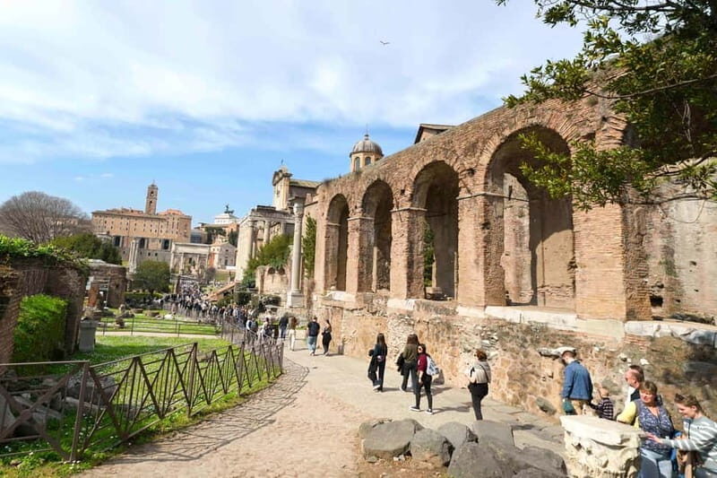 Rome: Colosseum & Forum with Audio Guide - Optional Arena - Palatine Hill and the Emperor’s Palace viewpoint