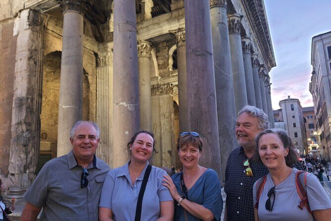 Rome: Colosseum Forums, Pantheon and City Highlights Private Tour - Walking Into the Pantheon and Meeting Raphael
