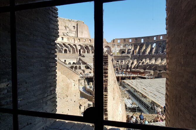 ROME: colosseum gladiator arena forum& palatine guided tour - Group size, pace, and physical demands