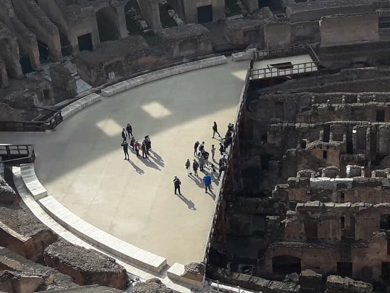 Rome: Colosseum Gladiator's Arena and Roman Forum Tour - Entering The Colosseum: Gladiators’ Gate and Arena Floor Access