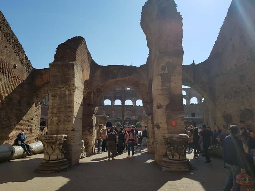 Rome: Colosseum Private Tour - First and Second Ring Access: What It Means On-Site