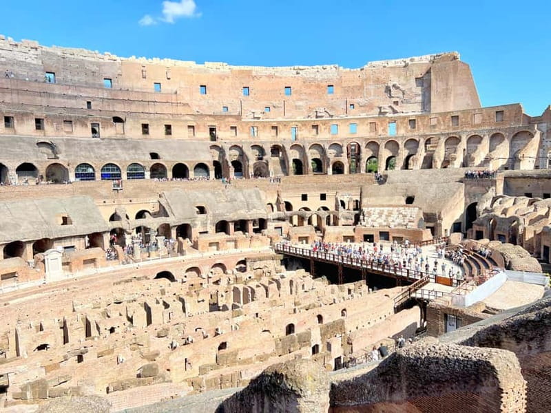 Rome: Colosseum, Roman Forum and Palatine Hill & Audioguide - Skip-the-line entry and your first impressions inside the Colosseum