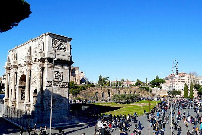 Rome Colosseum, Roman Forum & Palatine Hill Entry with AudioGuide - What You See Inside the Arena Area: Big Views, Clear Signage, Real Ruins Vibes