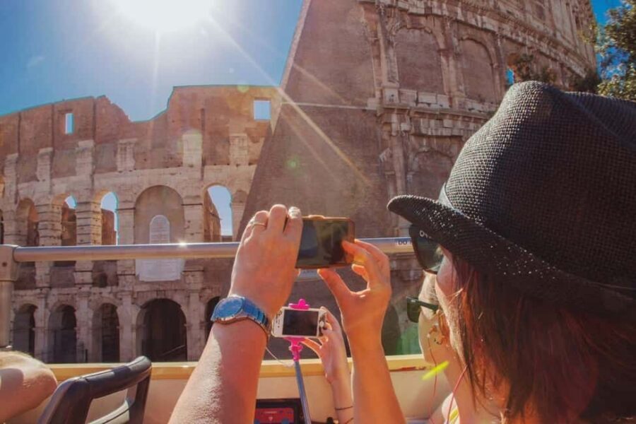 Rome: Colosseum, Roman Forum, Palatine Hill & Hop-on Hop-off - The 24-hour Big Bus route: make Rome fit your pace