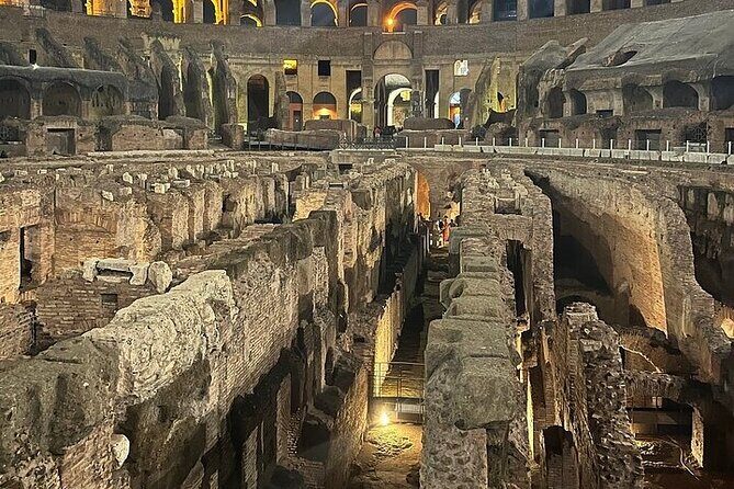 Rome: Colosseum Tour by Night with Arena & Underground - Price and Value: What $155.42 Buys You Here