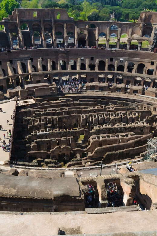 Rome: Colosseum Underground and Arena Floor Tour - Underground chambers and gladiator passageways: what you’ll notice first
