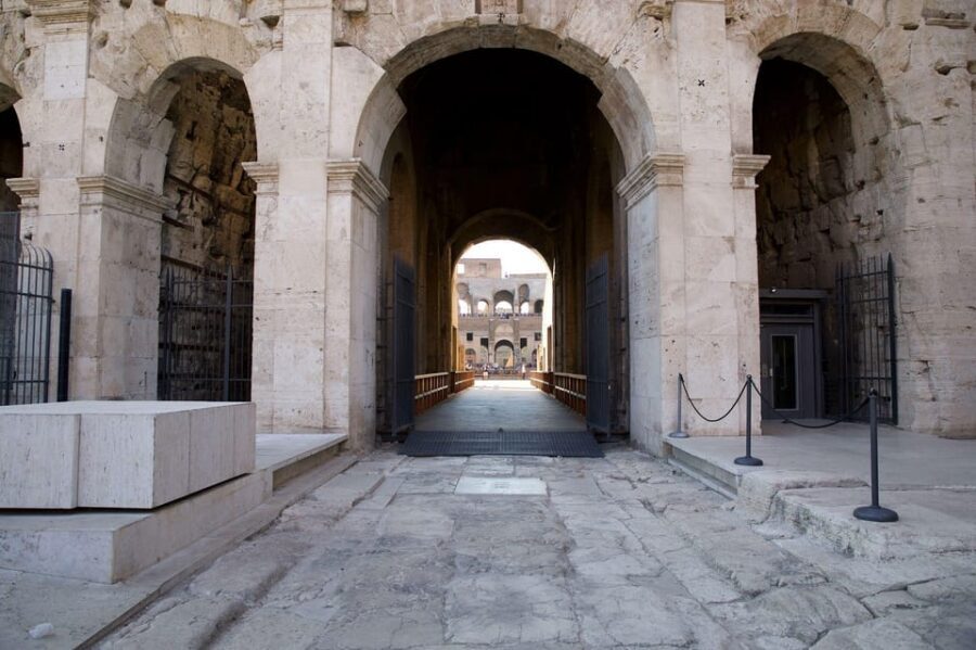 Rome: Colosseum Underground, Forum and Palatine Hill Private - Entering The Colosseum Underground And Arena Floor