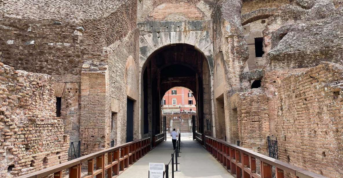 Rome: Colosseum Underground max 6 people - Inside Access: Underground Chambers and Upper Levels in One Ticket
