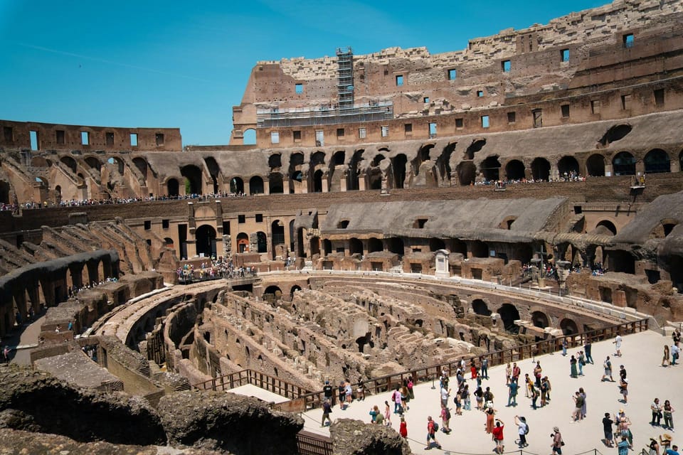 Rome: Colosseum Underground max 6 people - The Arena Walk: Where the Action Stories Become Real