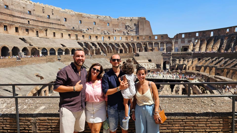 Rome: Colosseum Underground max 6 people - Small-Group Comfort: Why Max 6 People Is Worth Paying For