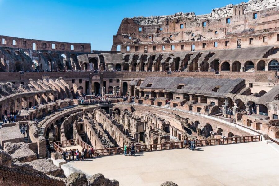 Rome: Colosseum with Arena Floor, Forum & Palatine Hill Tour - Roman Forum: Via Sacra wheel-ruts and the power center