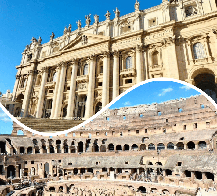 Rome: Combo Colosseum and Vatican Group Tour - Vatican Museums and the Sistine Chapel After 3:00 pm