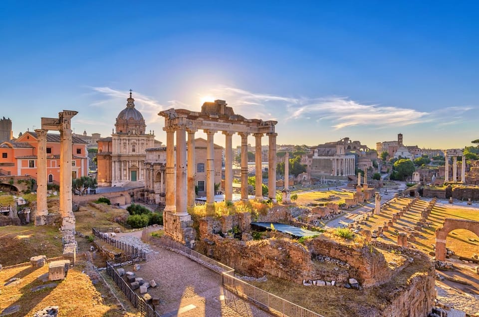 Rome: Combo Colosseum and Vatican Group Tour - Entering The Colosseum, Roman Forum, and Palatine Hill With a Live Guide