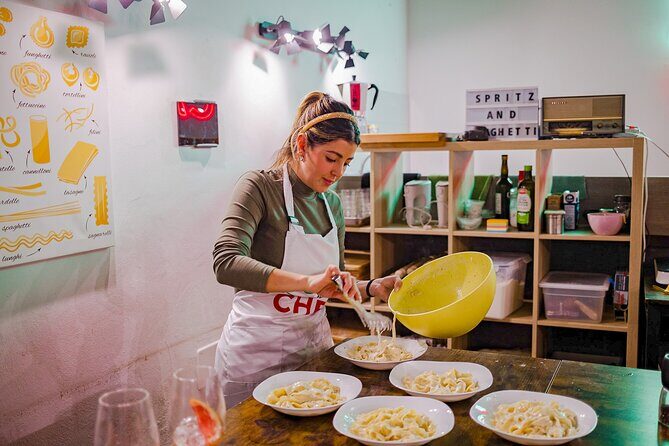 Rome Cooking Class 2-in-1: Make Fresh Pasta and Tiramisu Together - Key things you’ll notice right away