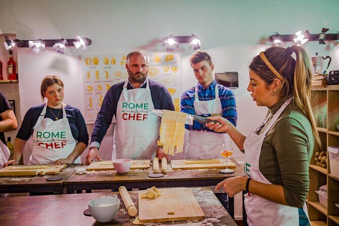 Rome Cooking Class 2-in-1: Make Fresh Pasta and Tiramisu Together - Sauce choice in Rome: carbonara or cacio e pepe