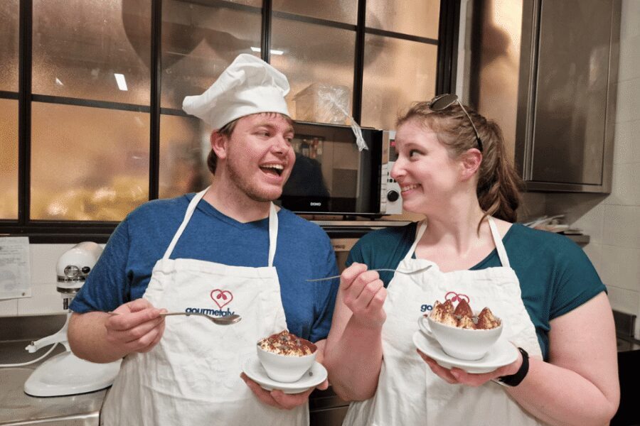 Rome cooking: Gelato & Tiramisu with savoiardi Baking class - Where You Meet and How the 2.5 Hours Are Spent