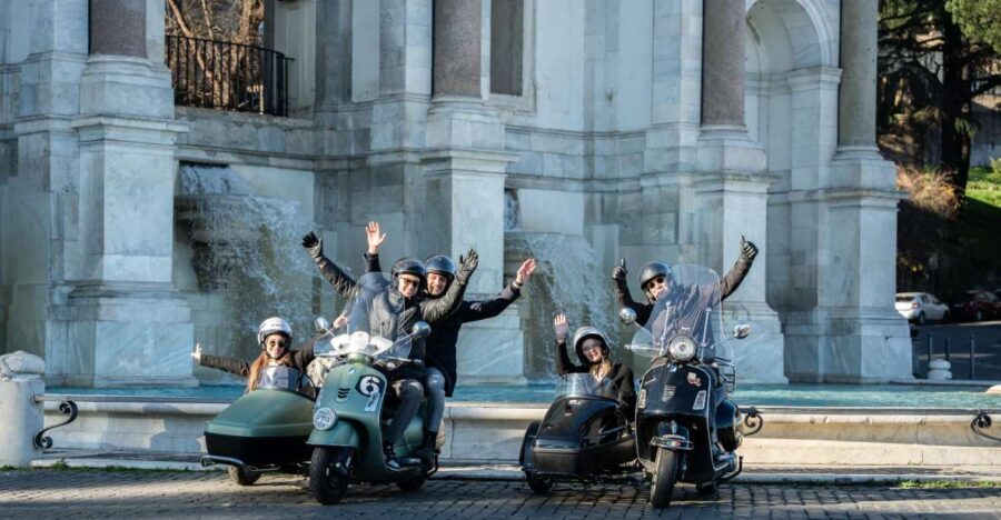 Rome: Day and Night Private Vespa Tour with Hotel Pickup - Key points at a glance