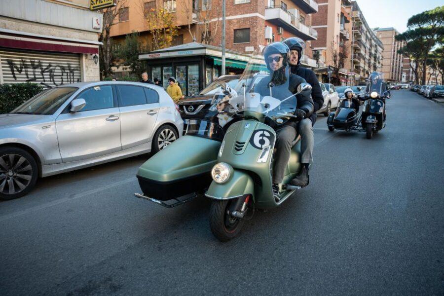 Rome: Day and Night Private Vespa Tour with Hotel Pickup - Why a chauffeur-driven Vespa sidecar is the fastest way to see Rome
