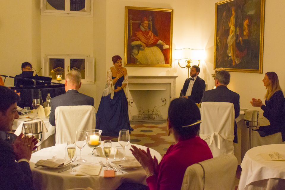 Rome: Dinner and Opera Performance at Palazzo Pamphili - Key things to know before you go