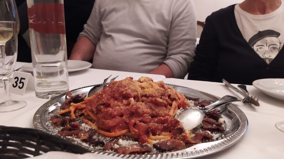 Rome: Dinner Experience in the Jewish Roman Ghetto - Vegetarian Options and Allergens: How to Avoid a Bad Surprise
