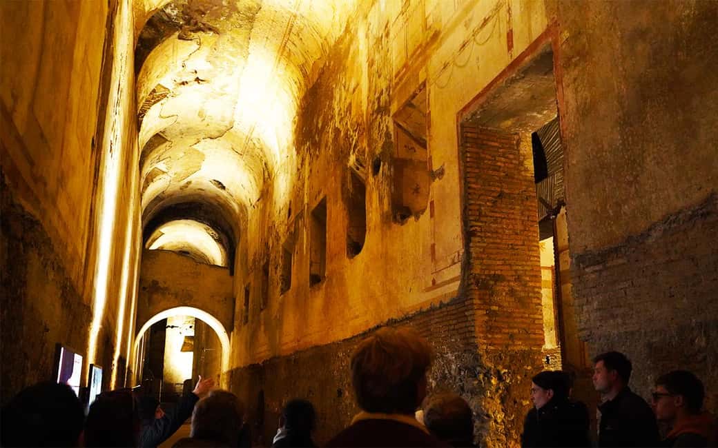 Rome: Domus Aurea Tour with Virtual Reality Experience - The seated 3D VR reconstruction: the moment it clicks