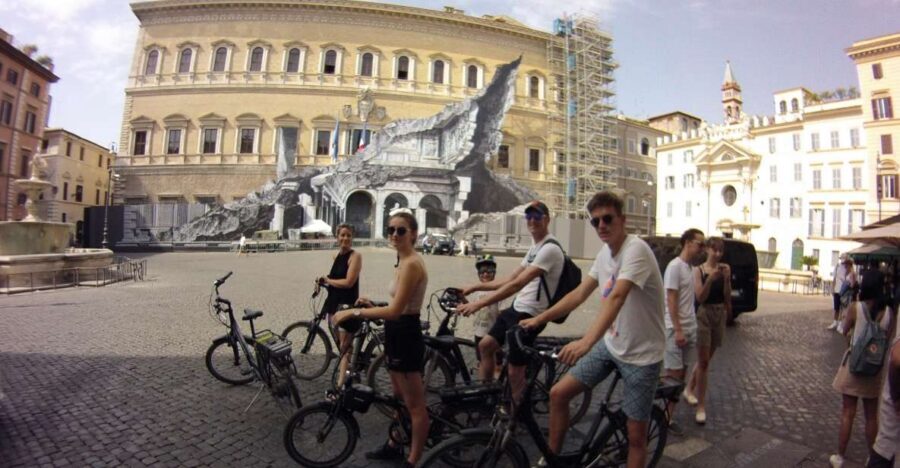 Rome: E-Bicycle Tour - Where the Tour Starts at Piazza dei Calcarari (and How the Ride Begins)