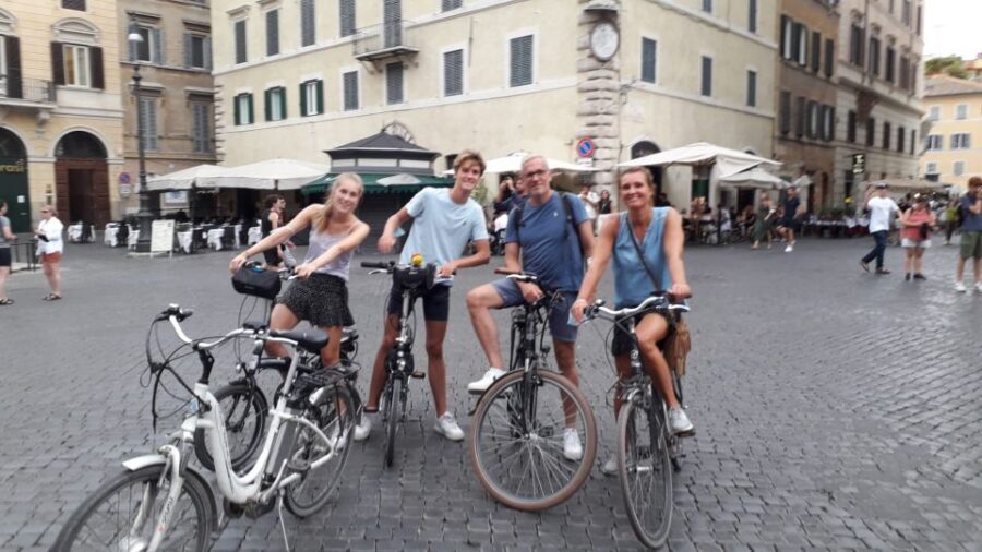Rome: E-Bicycle Tour - The Guide Makes It: Custom Pacing, Humor, and Getting Through Crowds