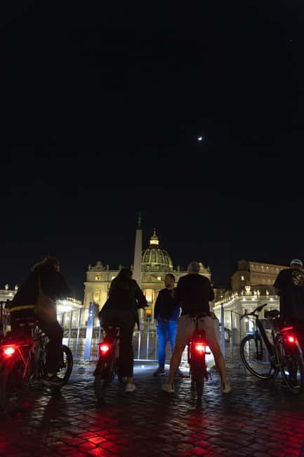 Rome: E-Bike Night Tour with Food and Wine Tasting - Tips to get the most out of your first e-bike night in Rome