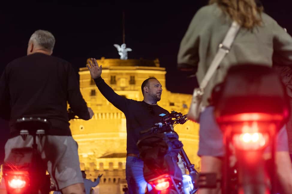 Rome: E-Bike Night Tour with Food and Wine Tasting - Should you book this Rome night e-bike and food tour?