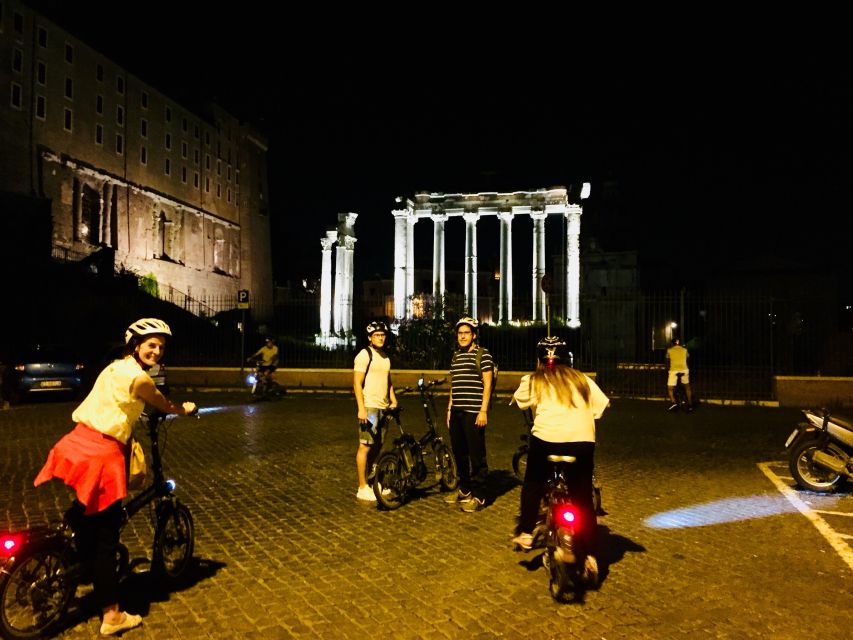 Rome: E-Bike Night Tour with Food and Wine Tasting - FAQ