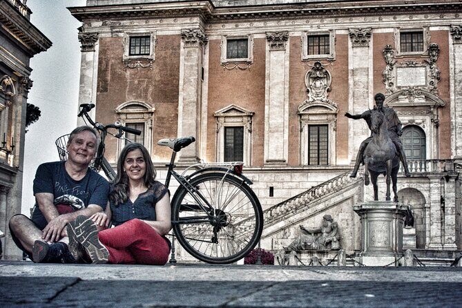 Rome : E-Bike on the Tiber, Family Tour (95% Cycle Path) - St. Paul Outside the Walls: a full hour where the pace matters
