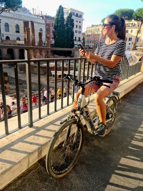 Rome: E-Bike Rental with Audio Guide - Timing: A 24-Hour Self-Guided Ride Window