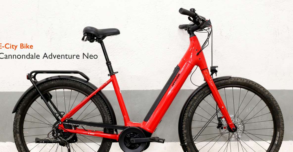 Rome: E-Bike Rental with Helmet and U-Lock - Bosch E-Assist and Real Control on Rome’s Hills